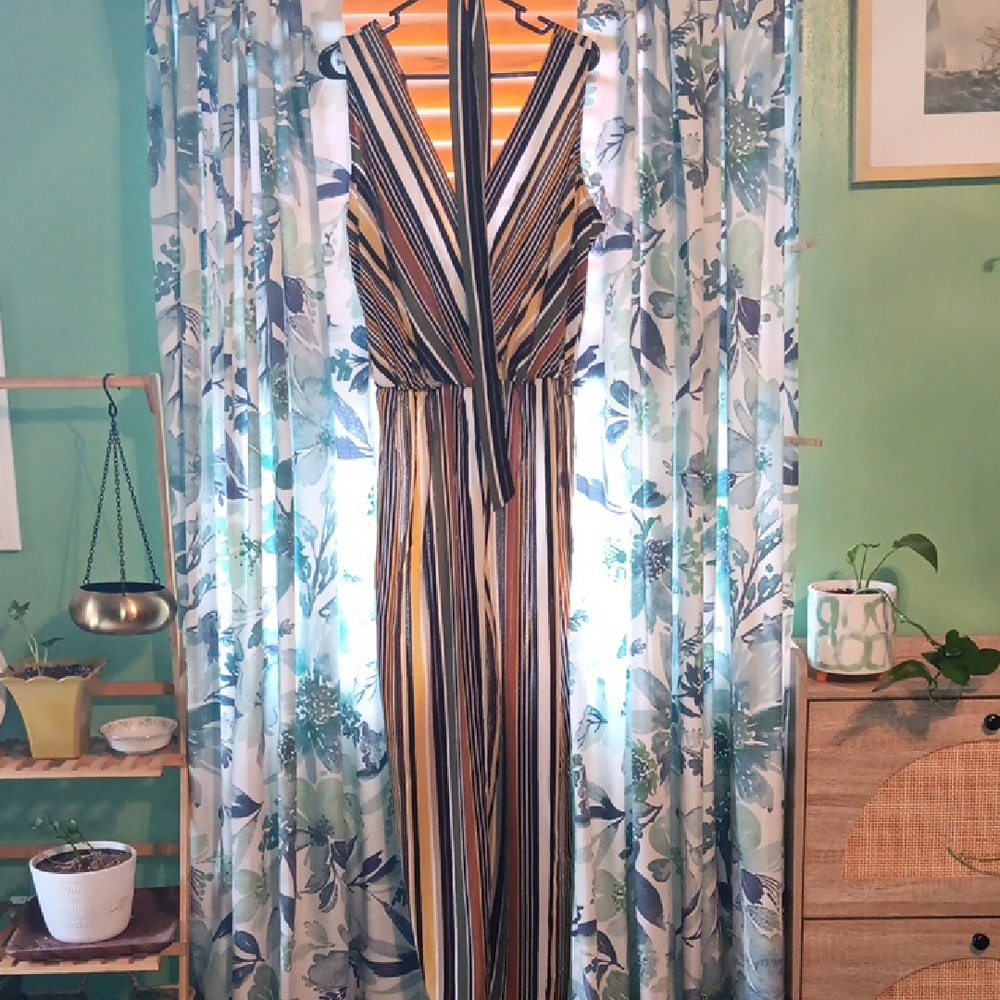 Striped Multicolor Jumpsuit